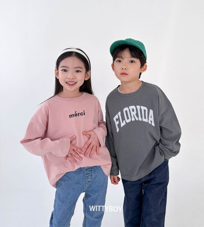 Witty Boy - Korean Children Fashion - #prettylittlegirls - Merci Tee - 10