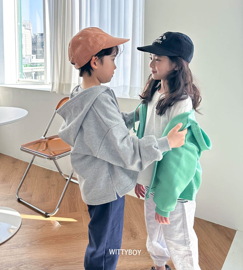 Witty Boy - Korean Children Fashion - #minifashionista - Tutu Hoody Zip-up - 4