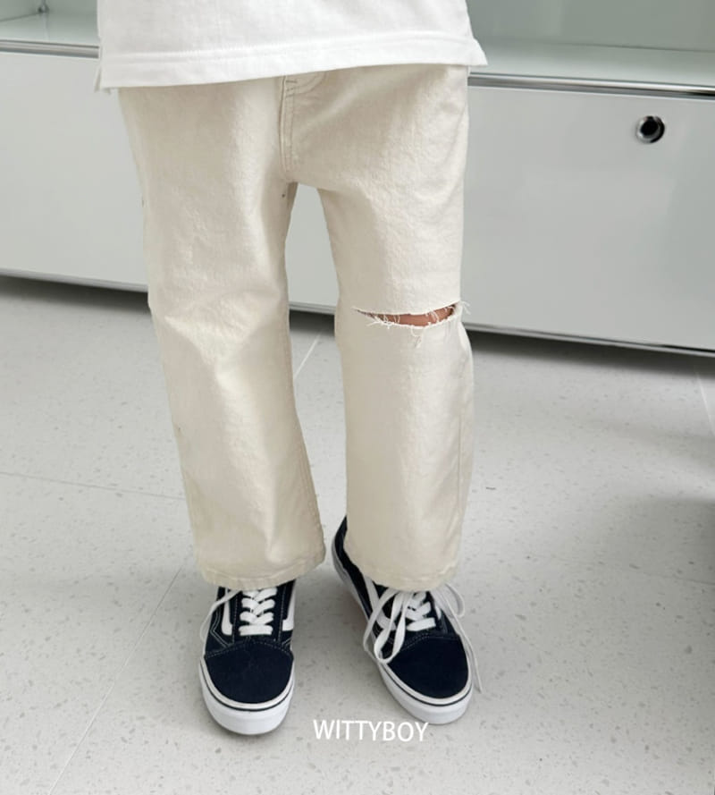 Witty Boy - Korean Children Fashion - #toddlerclothing - Easy Cut Pants - 4