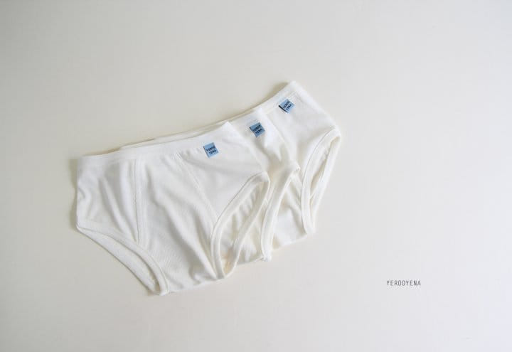 Yerooyena - Korean Children Fashion - #childofig - White Soft Underpants - 5