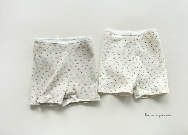 Yerooyena - Korean Children Fashion - #designkidswear - Flower Leggings - 10