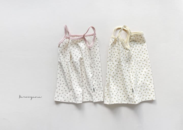 Yerooyena - Korean Children Fashion - #designkidswear - Flower Sleeveless - 9