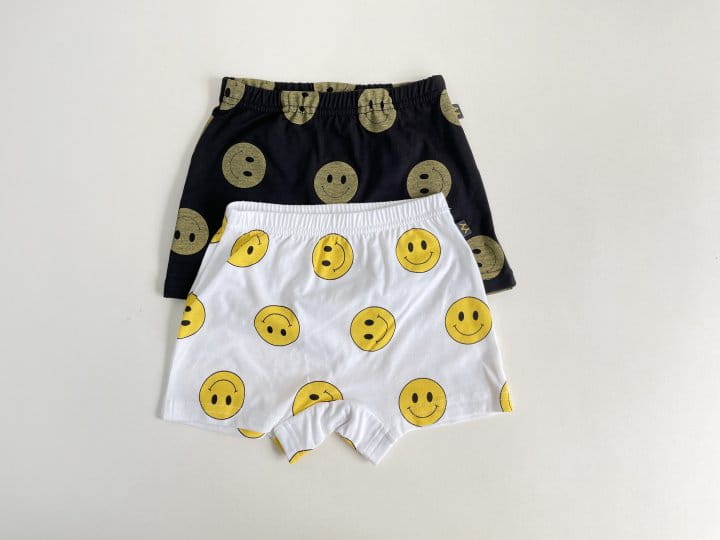 Yerooyena - Korean Children Fashion - #designkidswear - Smile Draws Squre Underpants - 9