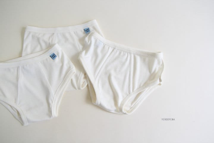 Yerooyena - Korean Children Fashion - #designkidswear - White Soft Underpants - 8