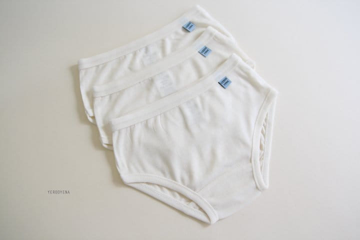 Yerooyena - Korean Children Fashion - #kidsshorts - White Soft Underpants - 11