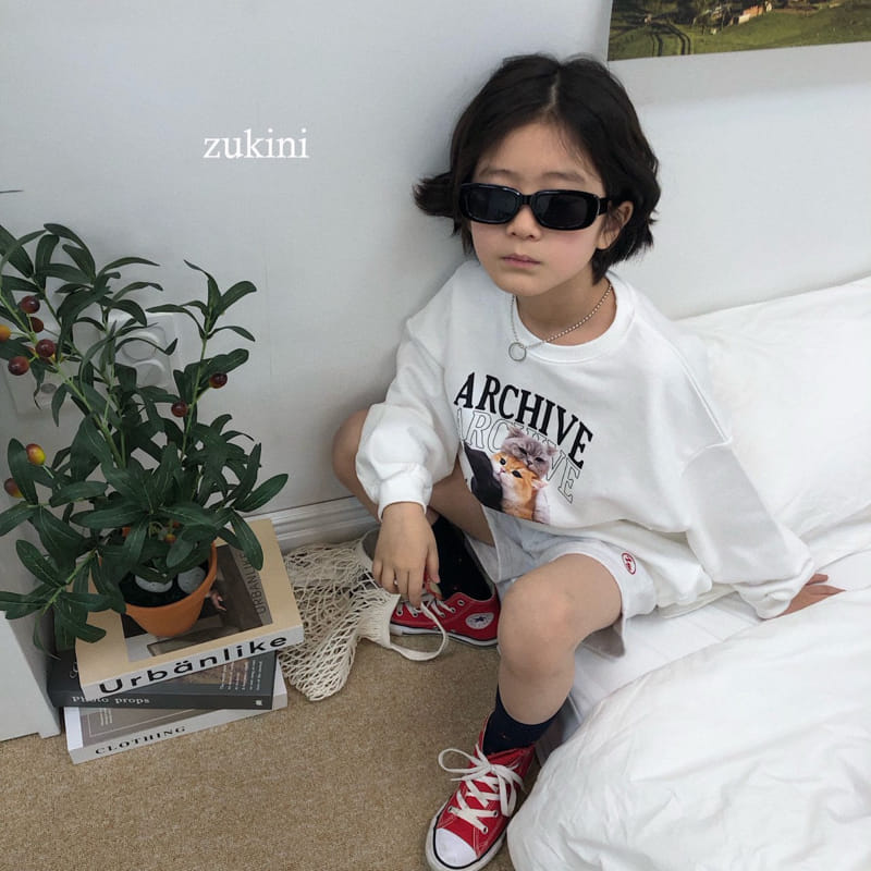 Zukini - Korean Children Fashion - #childrensboutique - Triple Cat Sweatshirt