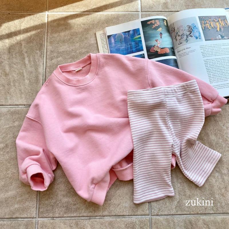 Zukini - Korean Children Fashion - #designkidswear - Simple Bonbon Sweatshirt - 5