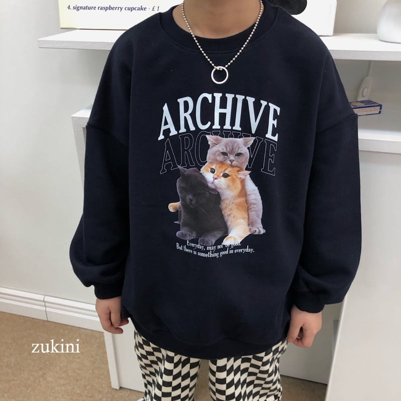 Zukini - Korean Children Fashion - #discoveringself - Triple Cat Sweatshirt - 3