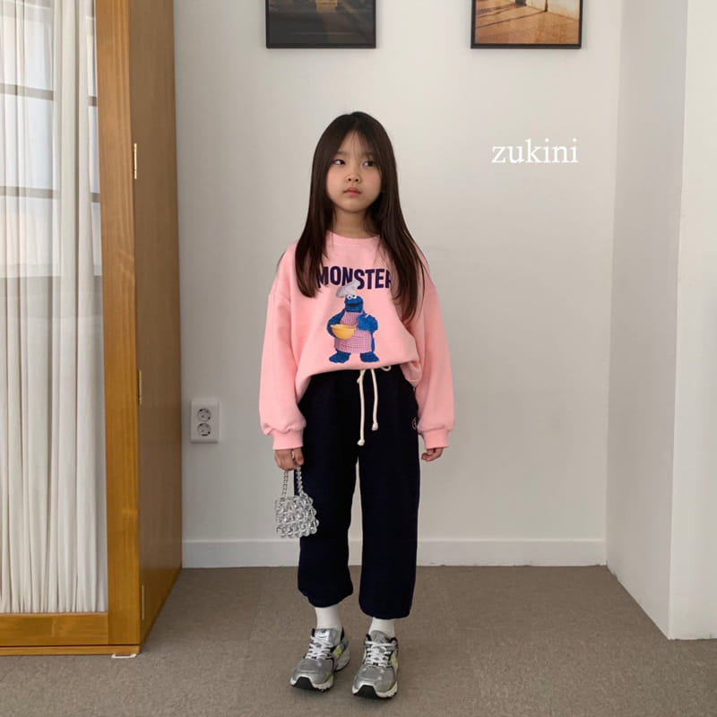 Zukini - Korean Children Fashion - #fashionkids - Monster Sweatshirt - 2