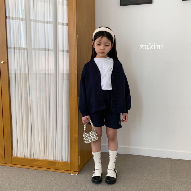 Zukini - Korean Children Fashion - #magicofchildhood - Logo Terry Cardigan - 2
