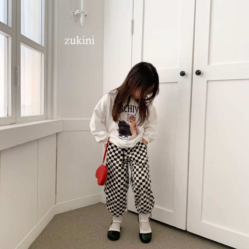 Zukini - Korean Children Fashion - #prettylittlegirls - Spring Checker Pants