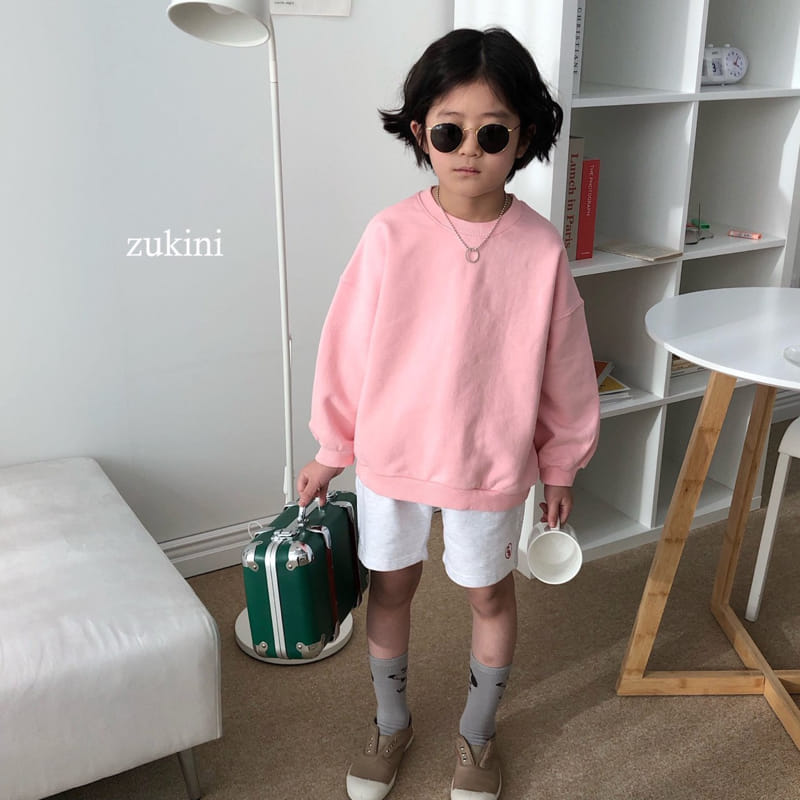 Zukini - Korean Children Fashion - #toddlerclothing - Simple Bonbon Sweatshirt