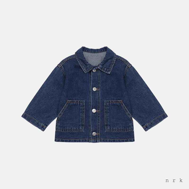 nrk - Korean Children Fashion - #Kfashion4kids - Pocket Denim Jacket - 5