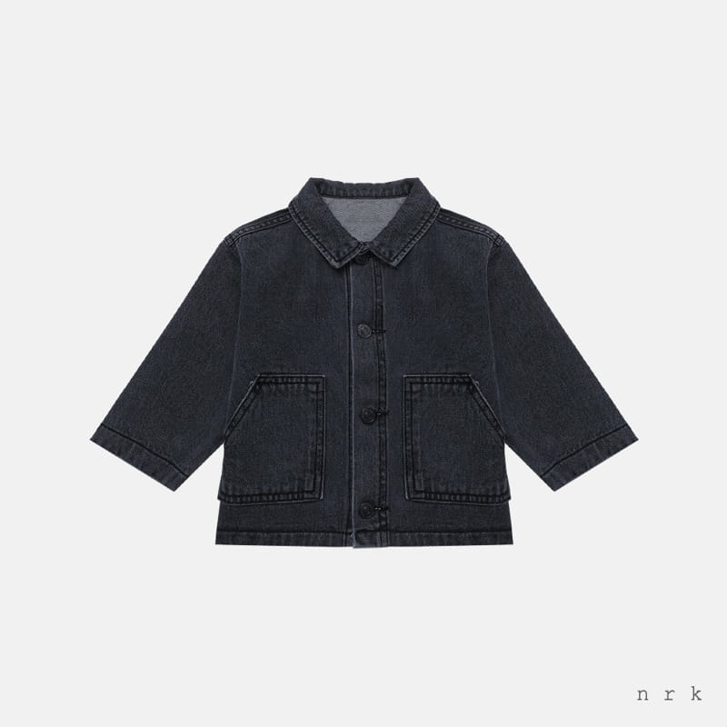 nrk - Korean Children Fashion - #kidsstore - Pocket Denim Jacket - 4