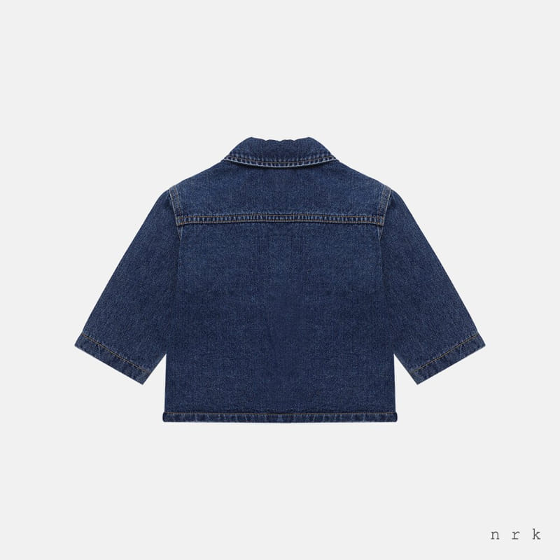 nrk - Korean Children Fashion - #littlefashionista - Pocket Denim Jacket - 6