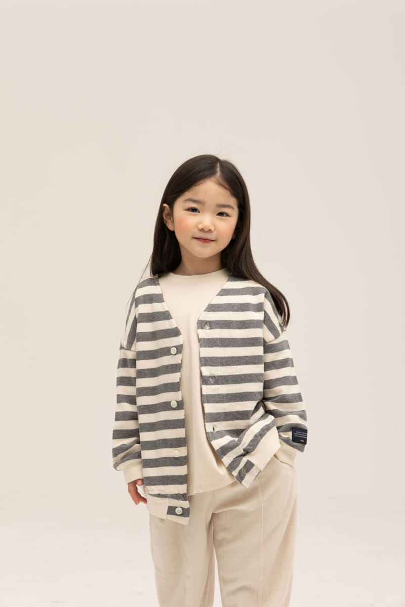 nrk - Korean Children Fashion - #magicofchildhood - Stripes Cardigan - 10