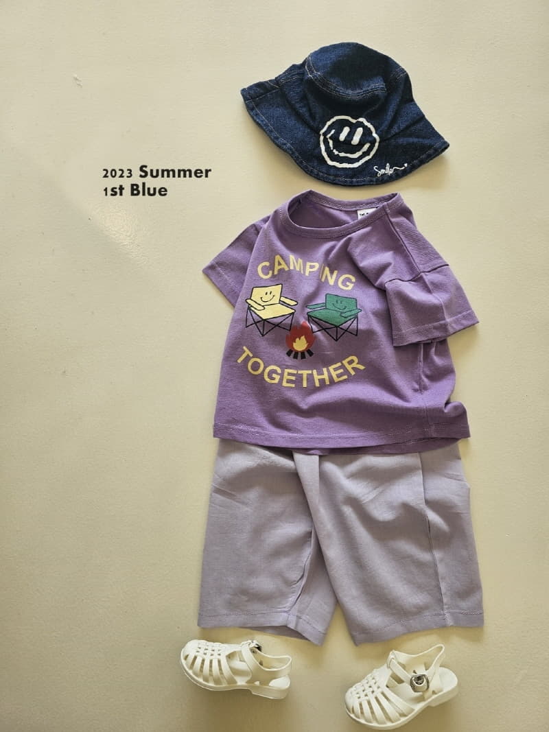 1st Blue - Korean Children Fashion - #Kfashion4kids - Pocket Pants - 8
