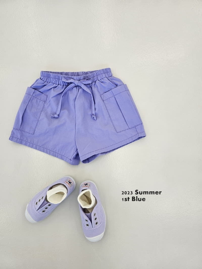 1st Blue - Korean Children Fashion - #Kfashion4kids - Cargo Shorts - 6