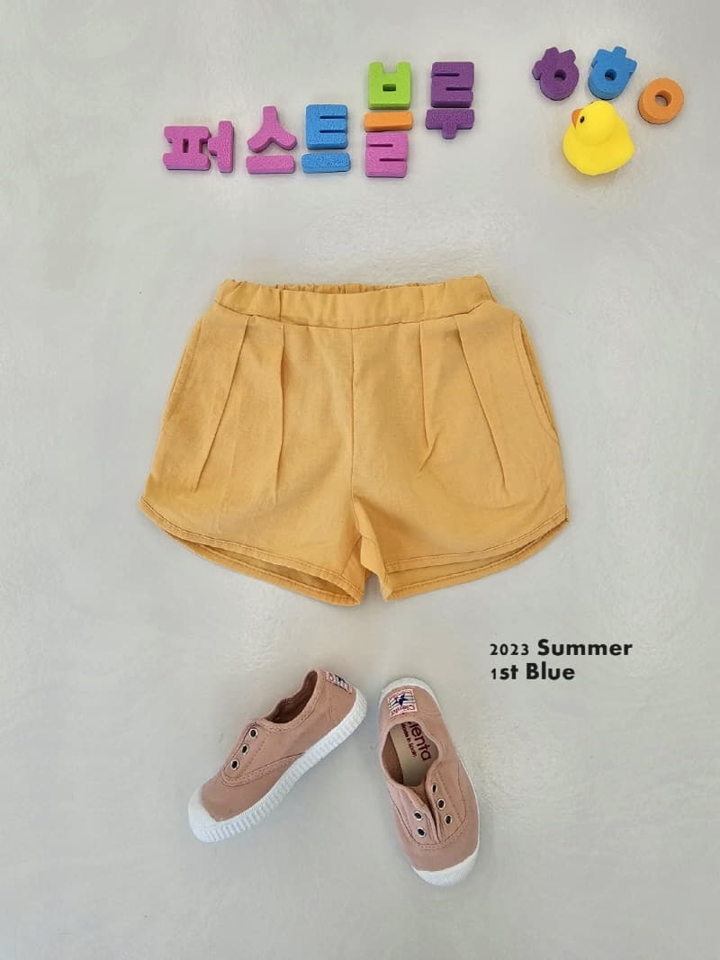 1st Blue - Korean Children Fashion - #designkidswear - Daily Pants