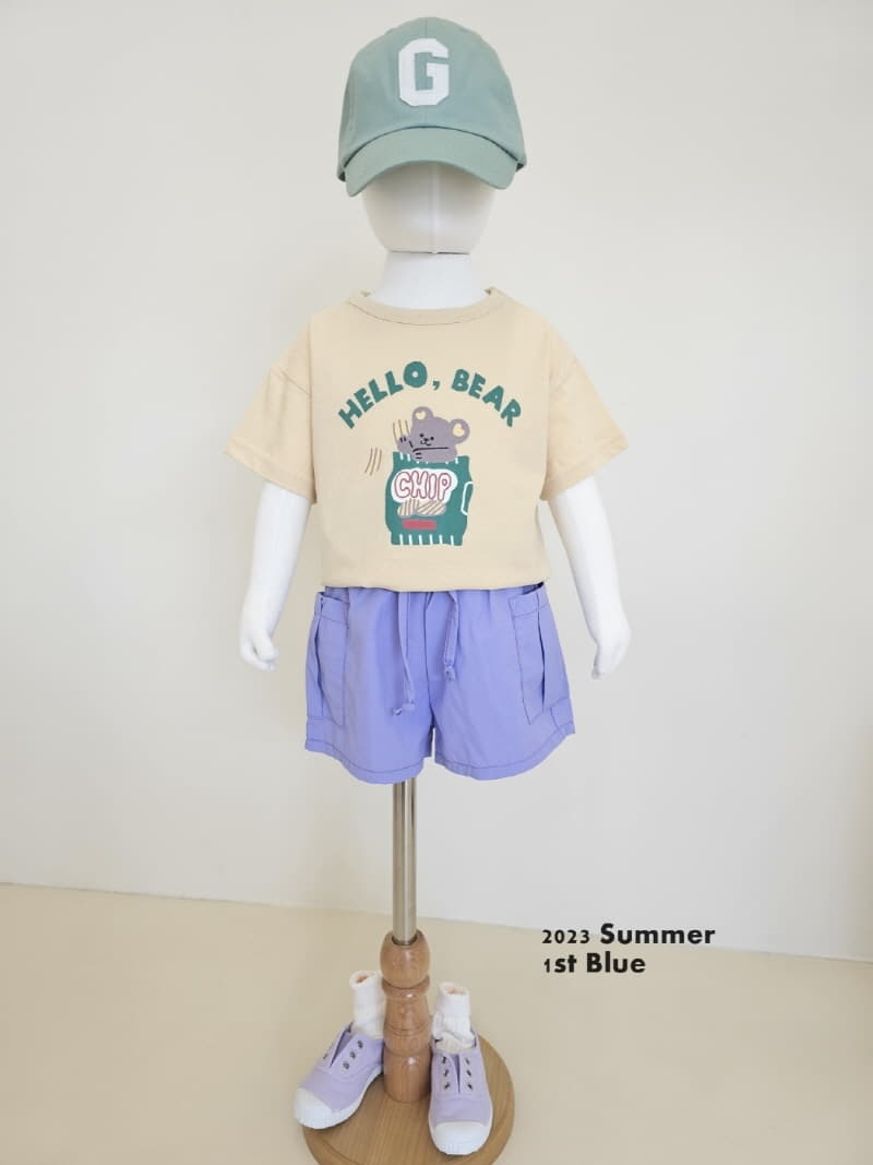 1st Blue - Korean Children Fashion - #discoveringself - Cargo Shorts