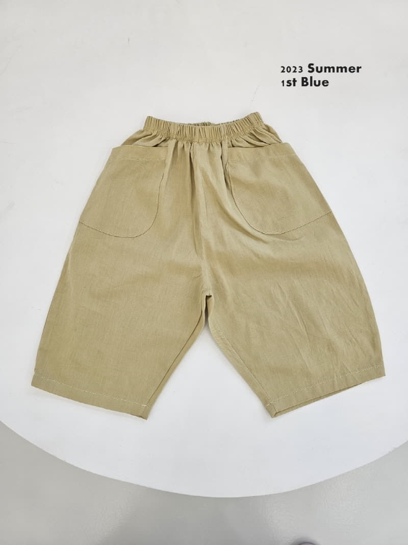 1st Blue - Korean Children Fashion - #kidsstore - Pocket Pants - 6