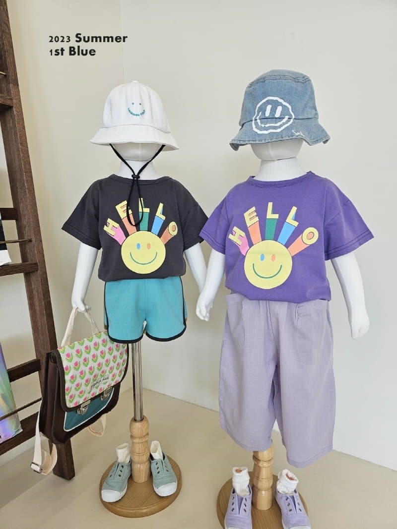 1st Blue - Korean Children Fashion - #magicofchildhood - Pocket Pants - 10