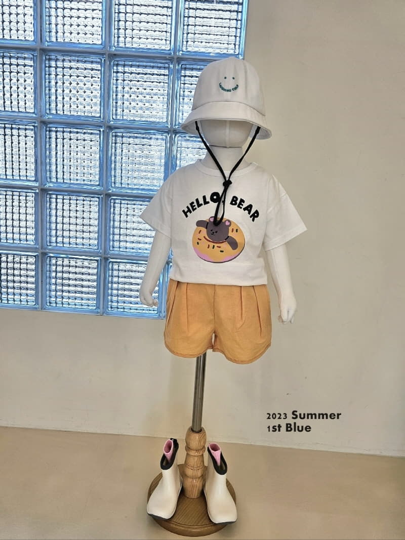 1st Blue - Korean Children Fashion - #minifashionista - Daily Pants - 10