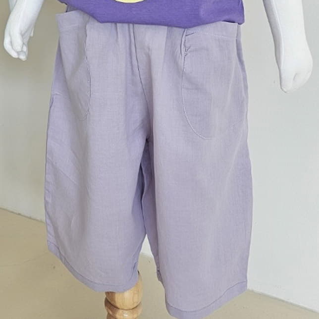 1st Blue - Korean Children Fashion - #minifashionista - Pocket Pants - 11