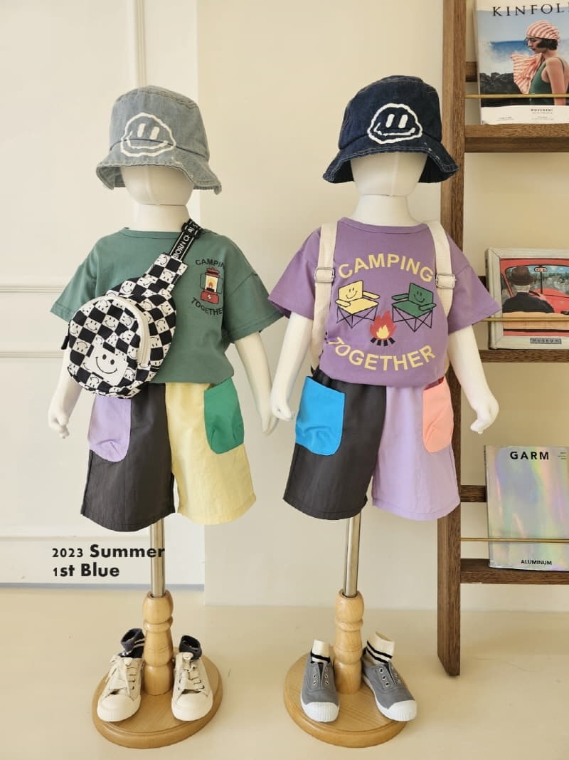 1st Blue - Korean Children Fashion - #toddlerclothing - Color Pants - 8