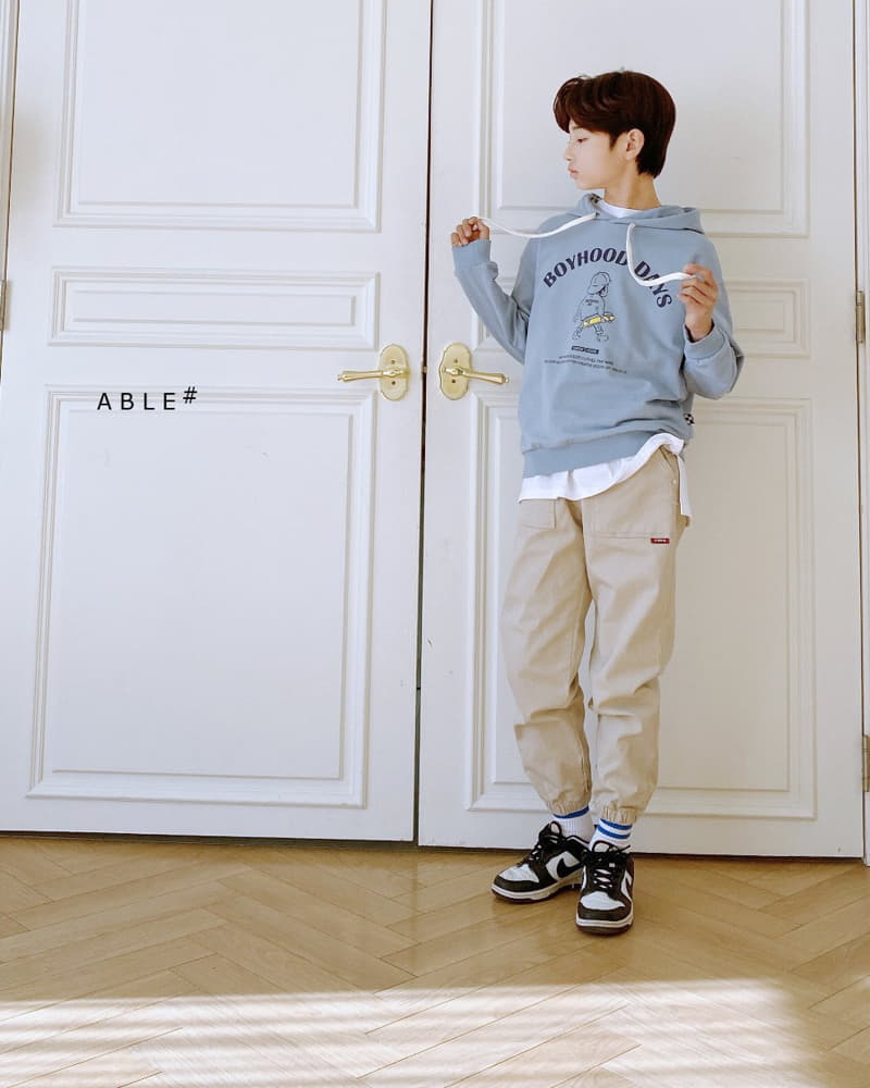 Able - Korean Children Fashion - #childrensboutique - Boy Hoody Sweatshirt - 7