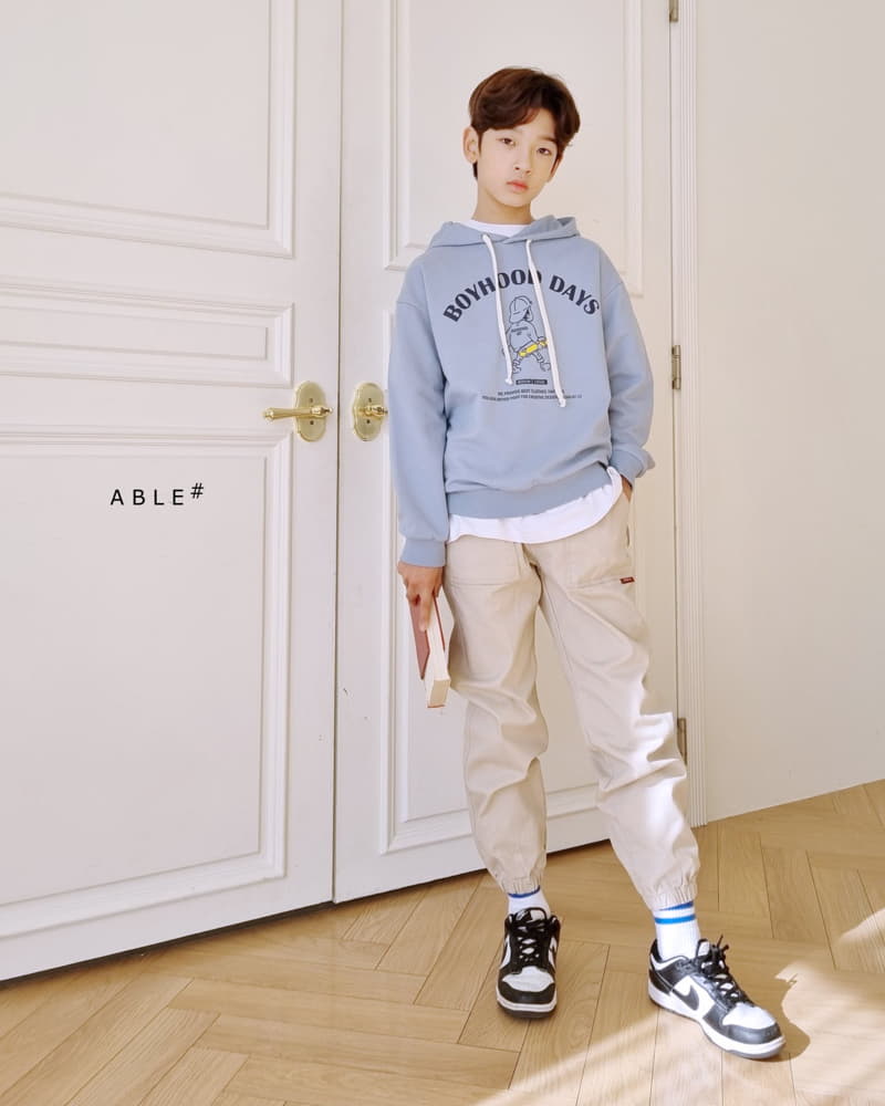 Able - Korean Children Fashion - #designkidswear - Boy Hoody Sweatshirt - 8