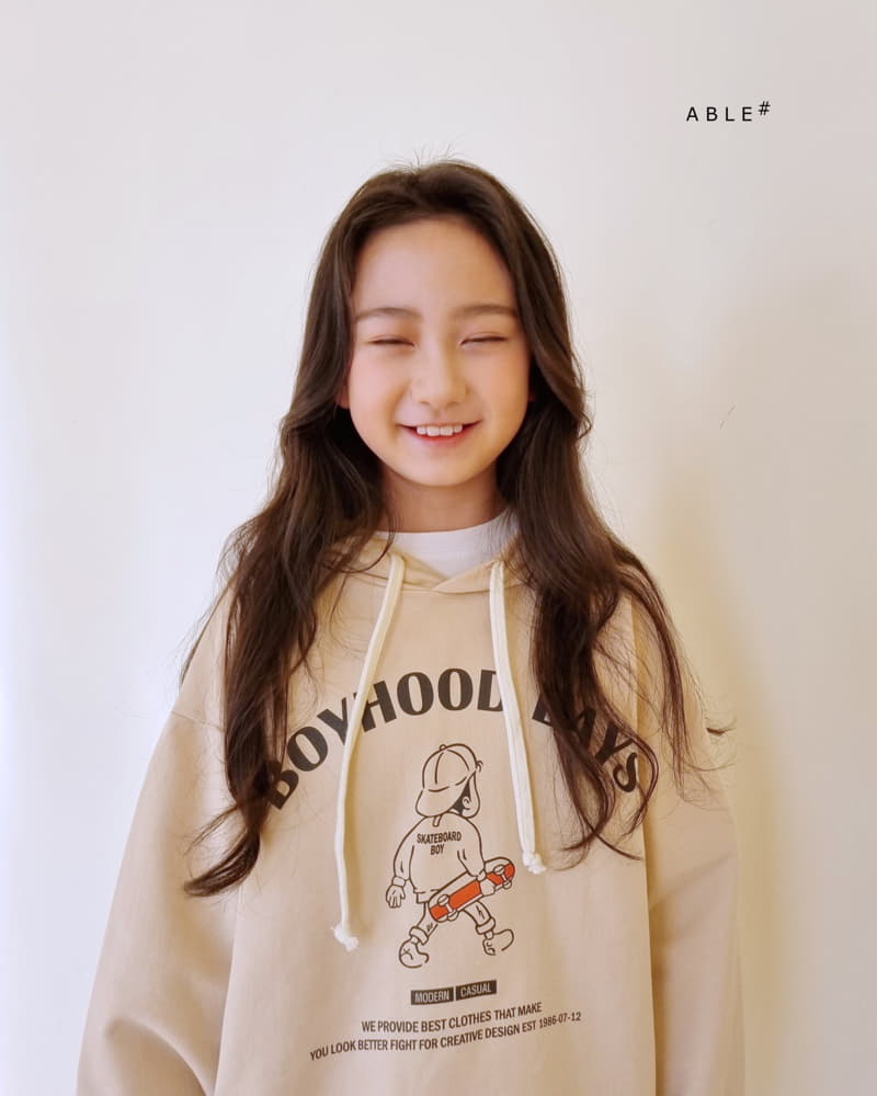 Able - Korean Children Fashion - #fashionkids - Boy Hoody Sweatshirt - 10