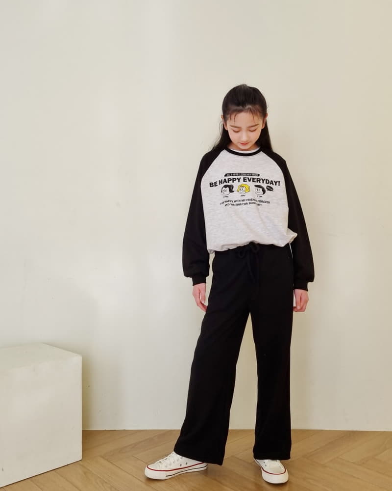 Able - Korean Children Fashion - #fashionkids - Liblr Lip Wide Pants