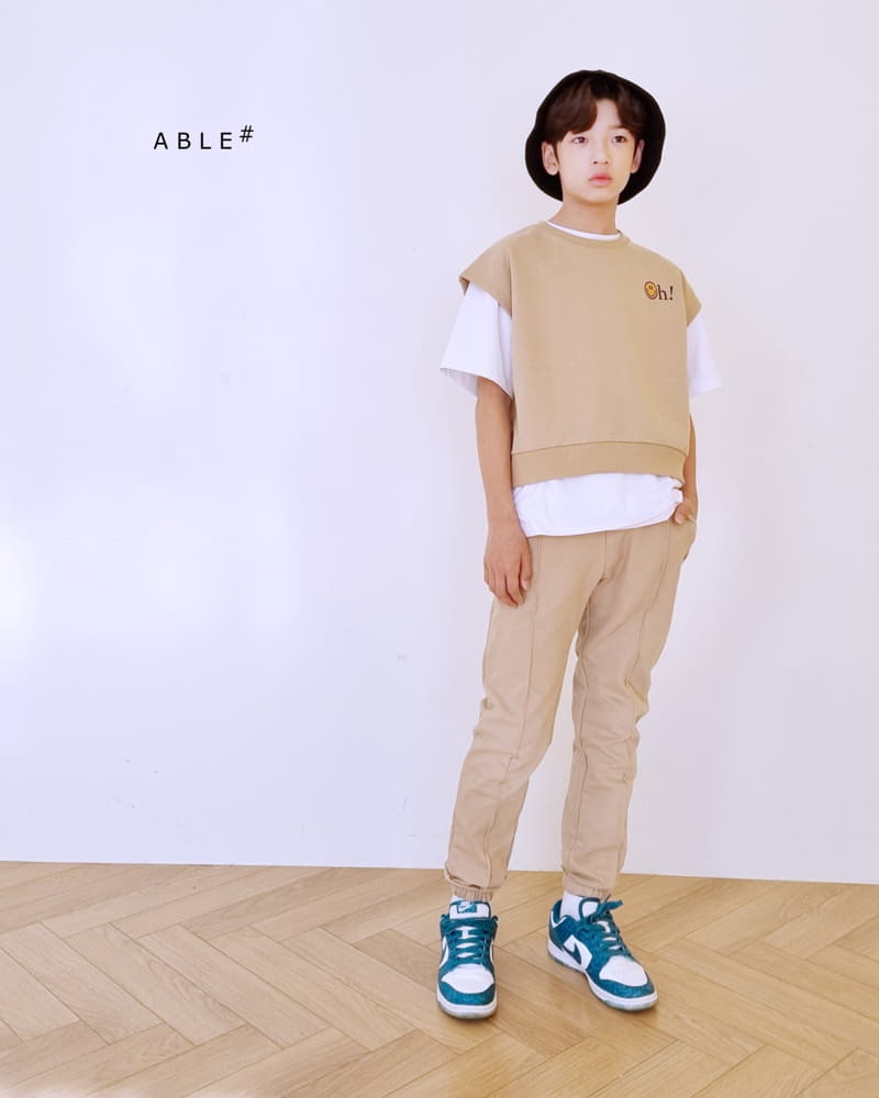 Able - Korean Children Fashion - #kidsshorts - Smile Trainning Pants - 4