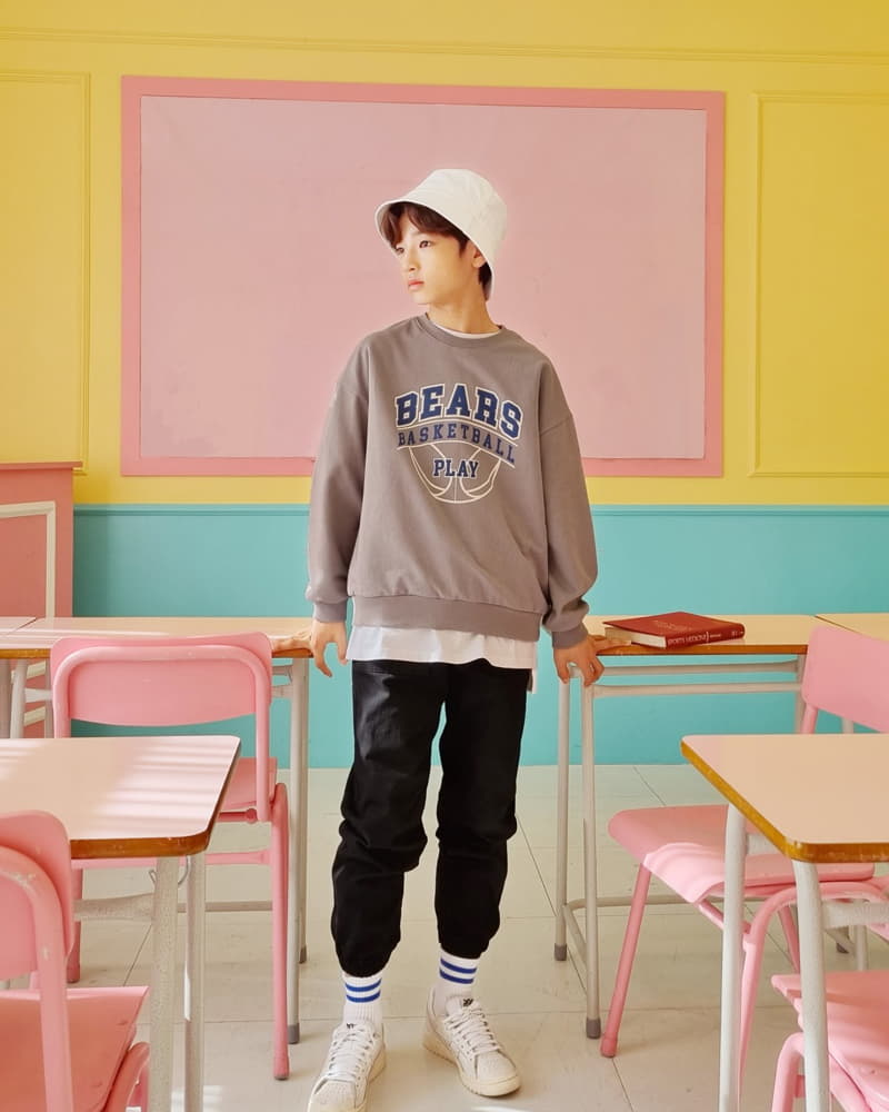 Able - Korean Children Fashion - #kidzfashiontrend - Basket Sweatshirt - 8