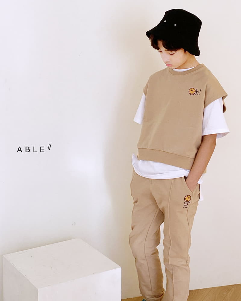 Able - Korean Children Fashion - #kidzfashiontrend - Smile Trainning Pants - 5