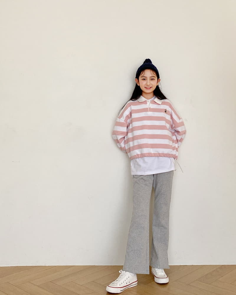 Able - Korean Children Fashion - #littlefashionista - Slit Bootscut Pants - 8