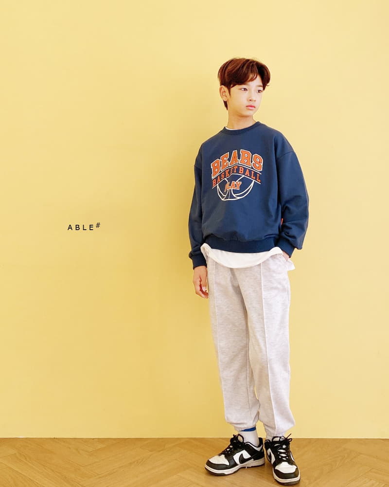 Able - Korean Children Fashion - #minifashionista - Basket Sweatshirt - 12