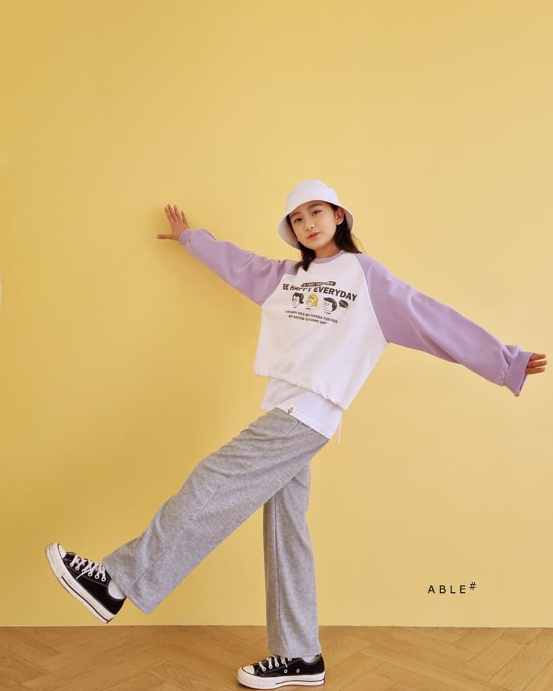 Able - Korean Children Fashion - #minifashionista - Liblr Lip Wide Pants - 8