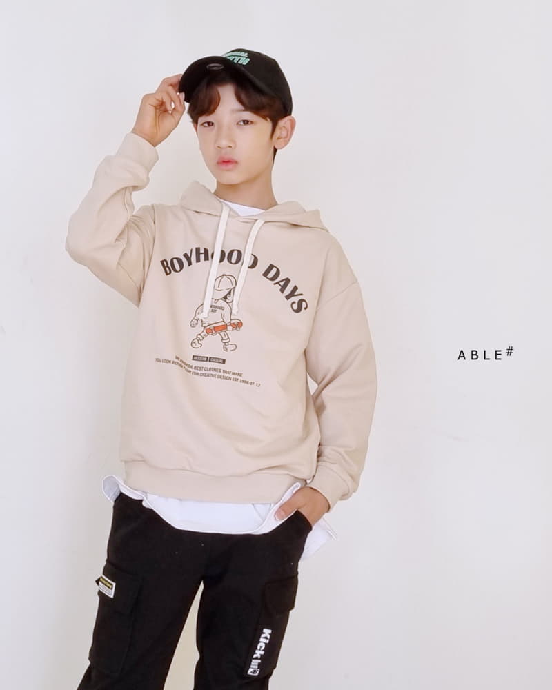 Able - Korean Children Fashion - #prettylittlegirls - Boy Hoody Sweatshirt - 2