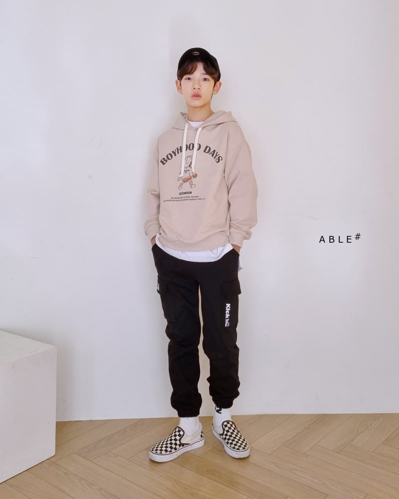Able - Korean Children Fashion - #todddlerfashion - Boy Hoody Sweatshirt - 3