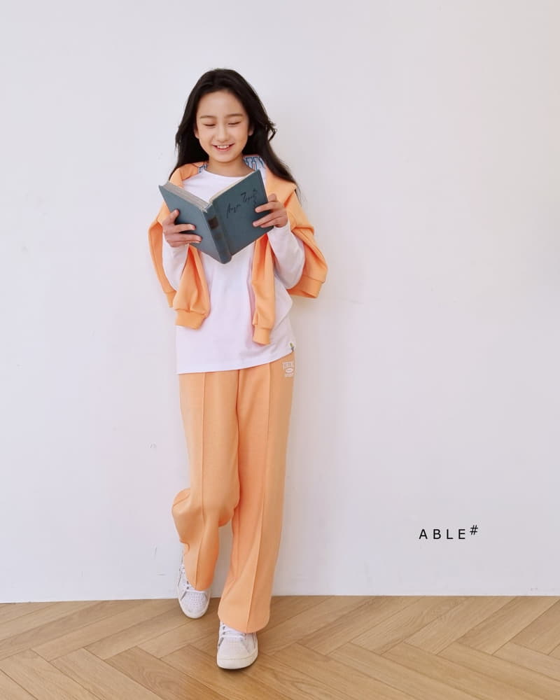 Able - Korean Children Fashion - #todddlerfashion - Basic Tee - 2