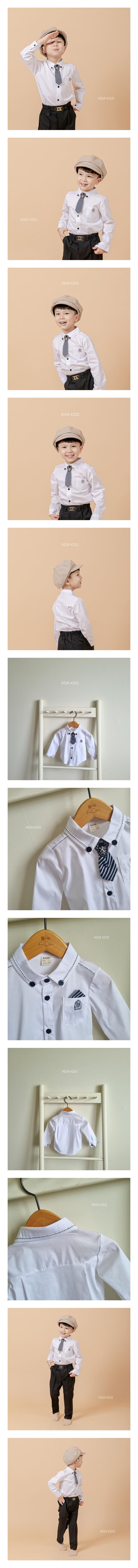Aida - Korean Children Fashion - #discoveringself - Basic Long Sleeves Shirt