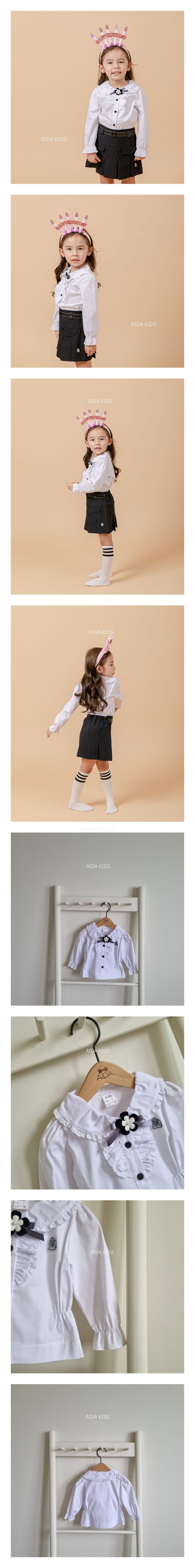 Aida - Korean Children Fashion - #fashionkids - Basic Long Sleeves Blouse
