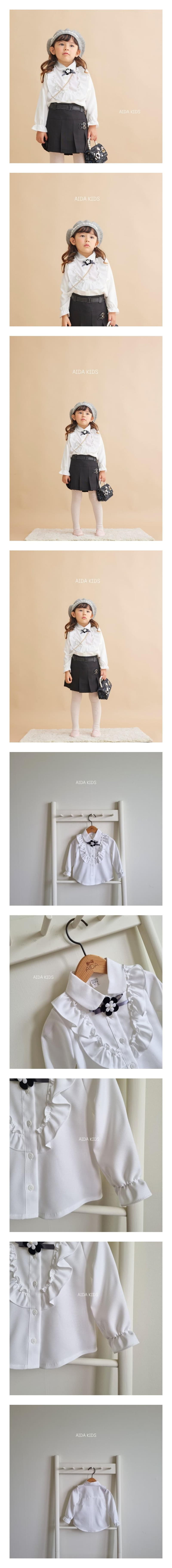 Aida - Korean Children Fashion - #prettylittlegirls - Chopin Long Sleeves Blouse