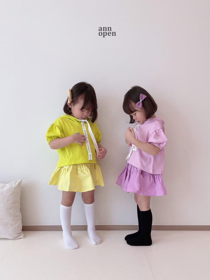 Ann Open - Korean Children Fashion - #Kfashion4kids - Cotton Candy Hoody Tee