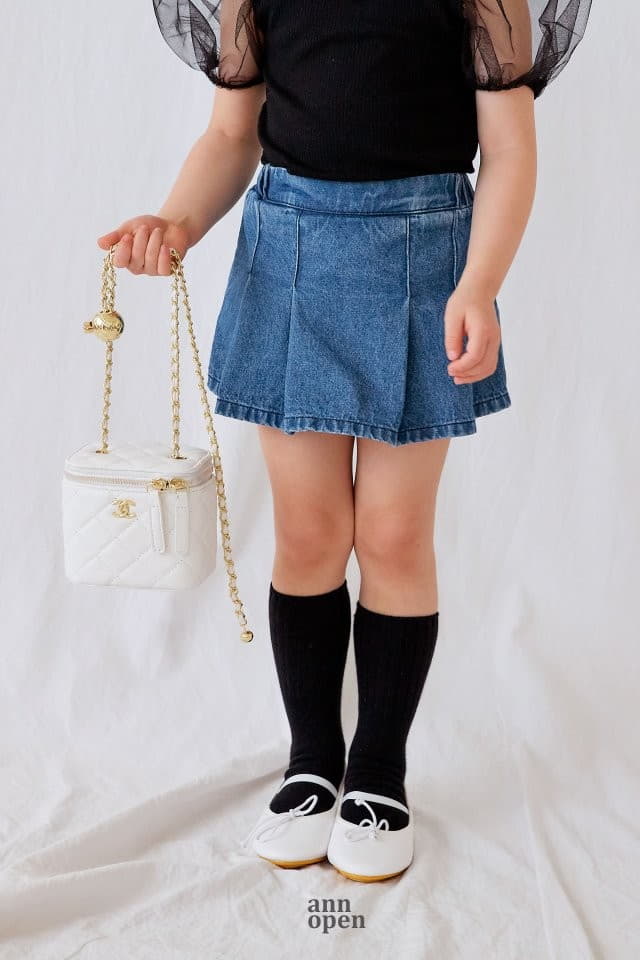Ann Open - Korean Children Fashion - #childofig - Any Denim Shorts - 12