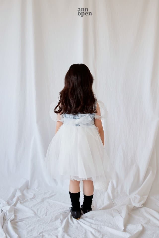 Ann Open - Korean Children Fashion - #childofig - Coco Twid One-piece - 10
