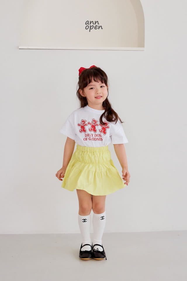 Ann Open - Korean Children Fashion - #childofig - Heart Jelly Bear Tee - 3