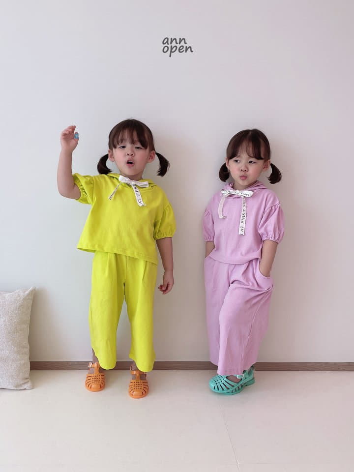 Ann Open - Korean Children Fashion - #childrensboutique - Cotton Candy Hoody Tee - 8
